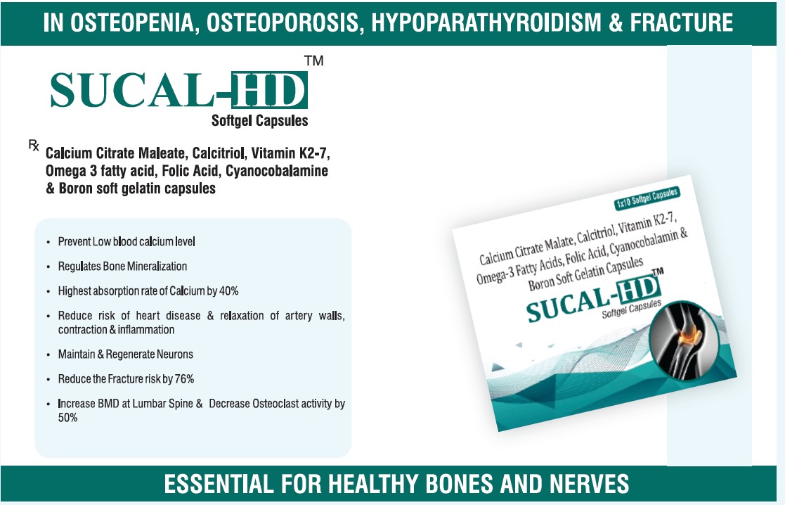 SUCAL-HD - osteopenia, osteoporosis, hypoparathyroidism, fracture