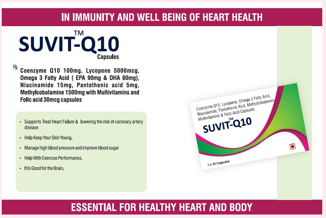 SUVIT-Q10 Immunity and heart health